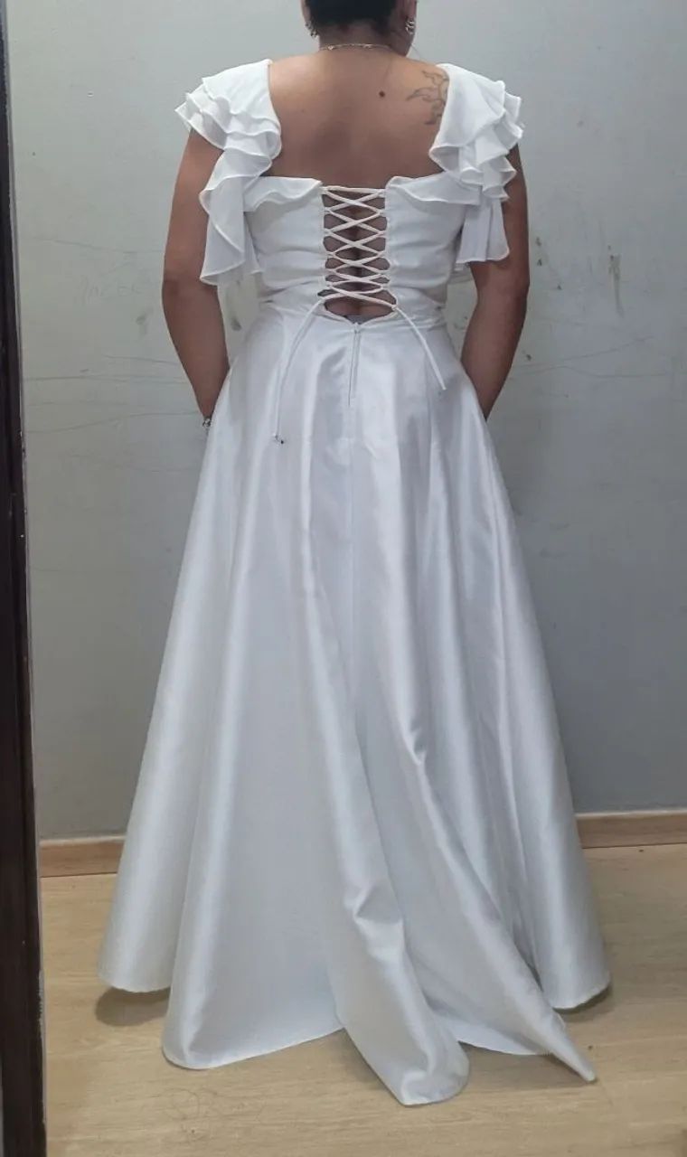 Vestido branco  - Foto 3
