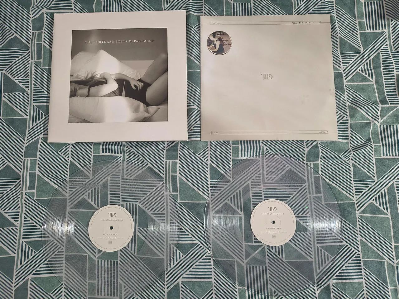 Vinil THE TORTURED POETS DEPARTMENT - Phantom Clear 