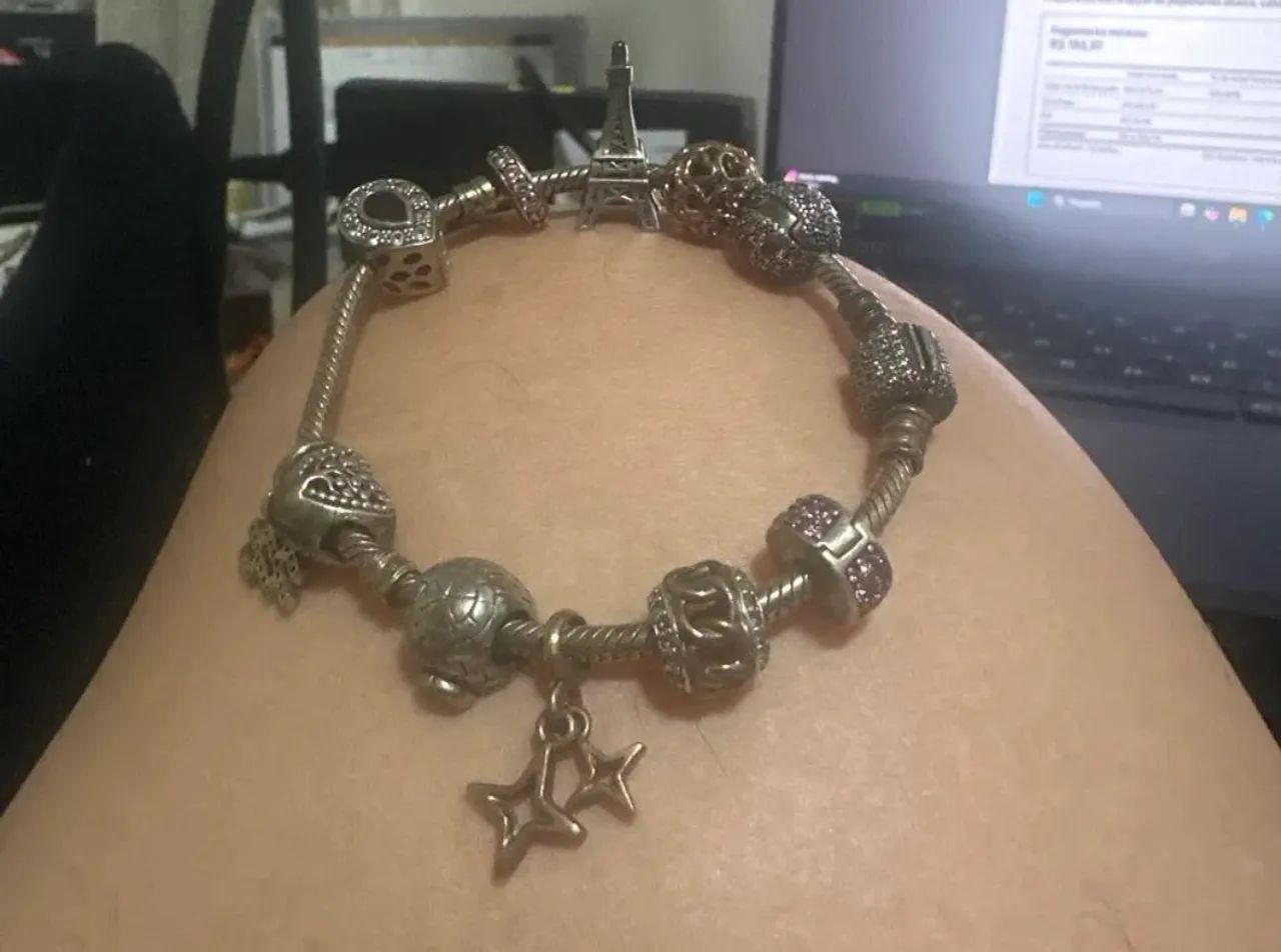 Pulseira Pandora - 10 Pingentes