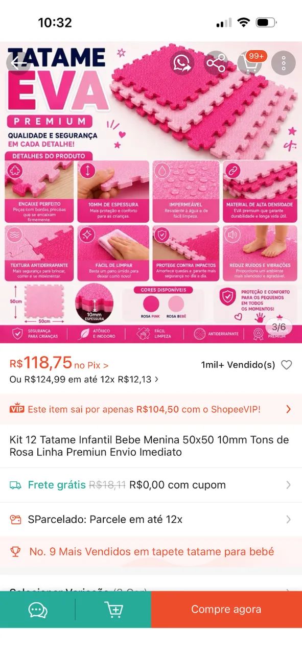 Tatame infantil  - Foto 3