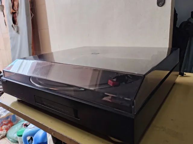 Toca Discos Sony PS-LX21C com pré-amplificador - Foto 3