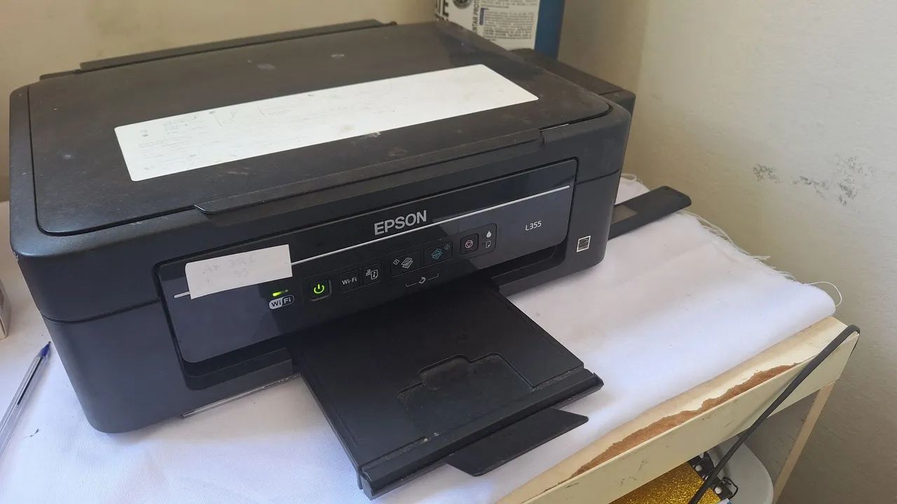 Impressora Epson L355 com defeito