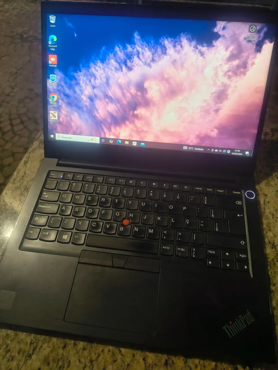 Notebook thinkpad E14 windows ultra comversado - Foto 2