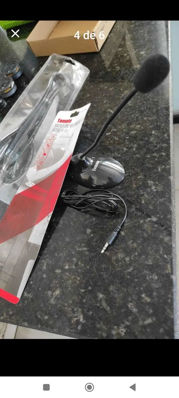 Microfone condensador novo sem uso - Foto 4