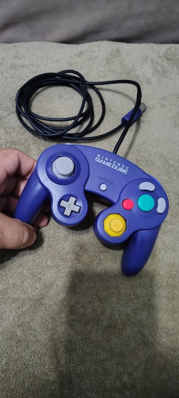 controle de game cube original funcionando 