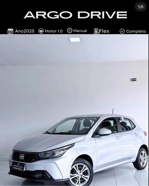 Fiat Argo 1.0 6V Flex. 2025