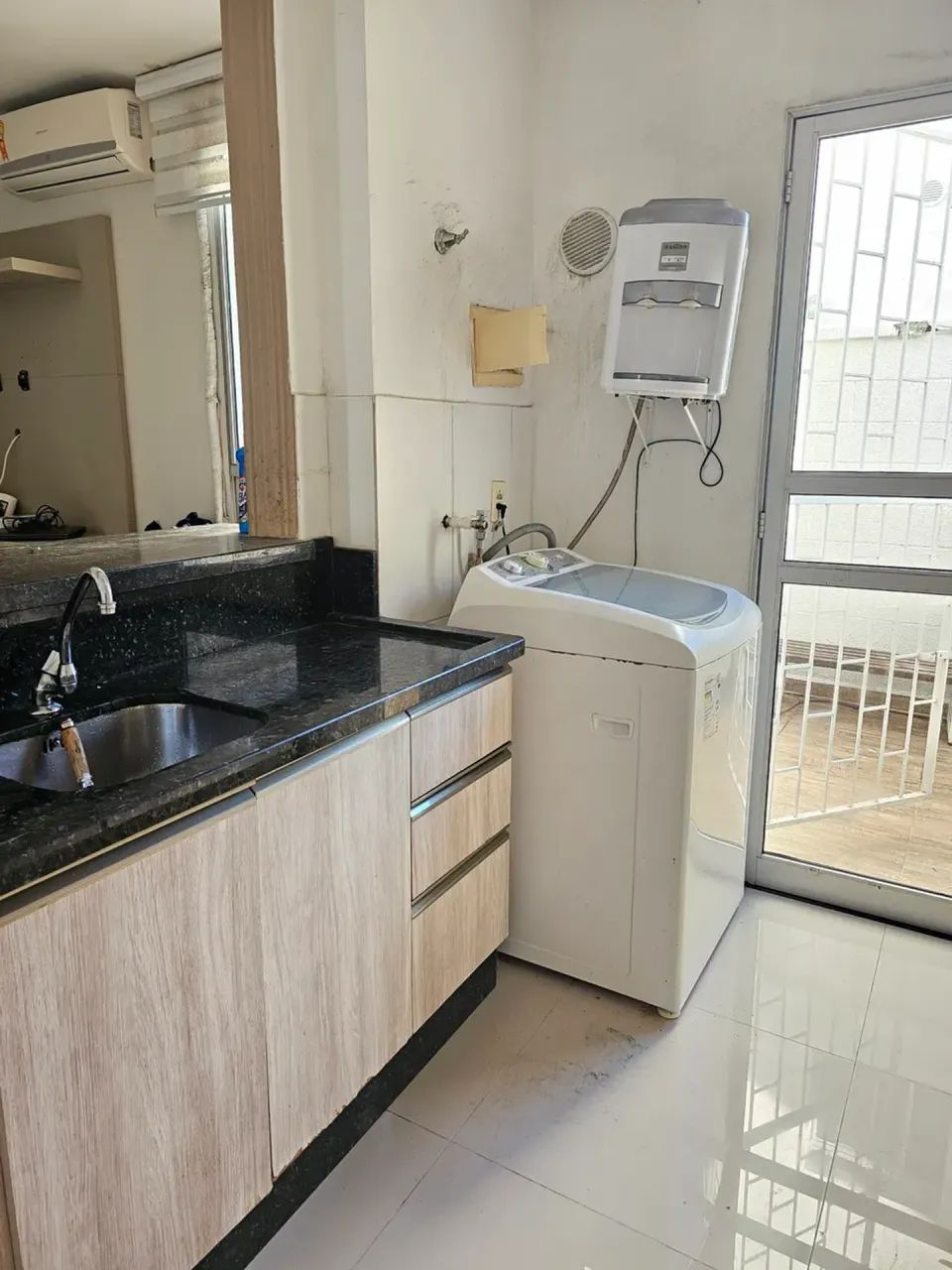 Apto 2 quartos MOBILIADO bairro Roçado - São José - SC - Foto 2