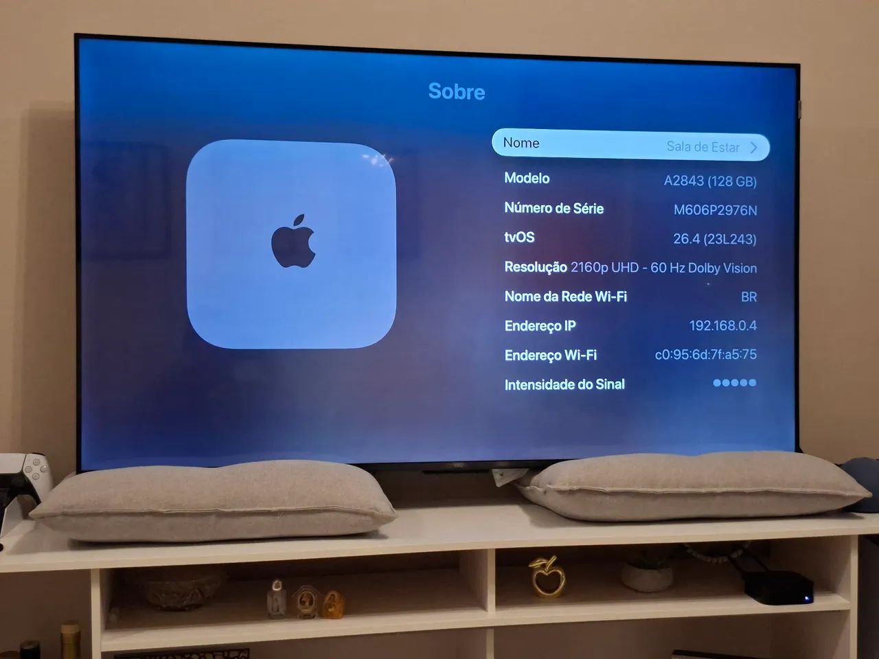 Apple TV 4K - 3ª geração (128GB) Wi-Fi + Ethernet - Dispositivos