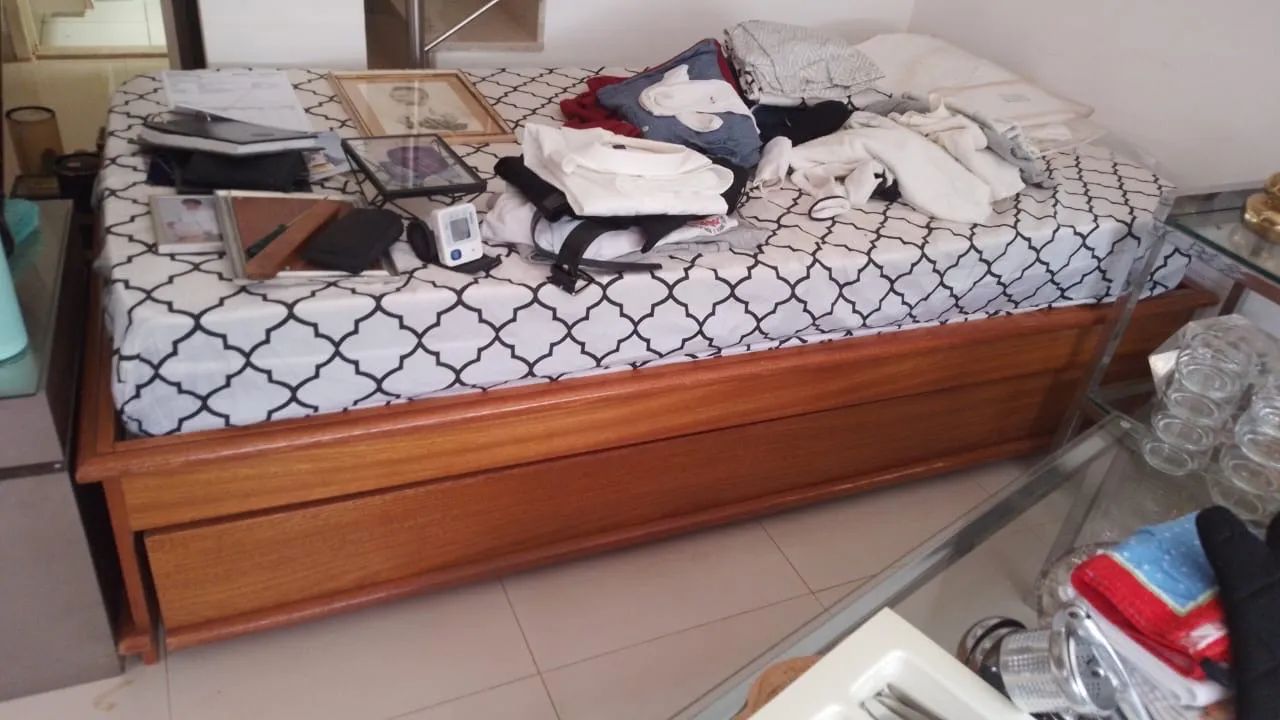 Bicama com colchão 