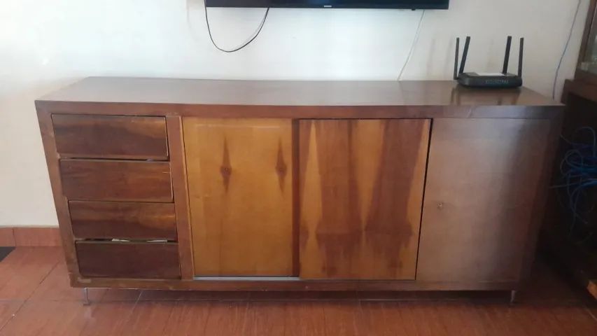 Conjunto Sala Sucupira Madeira Maciça - Foto 3