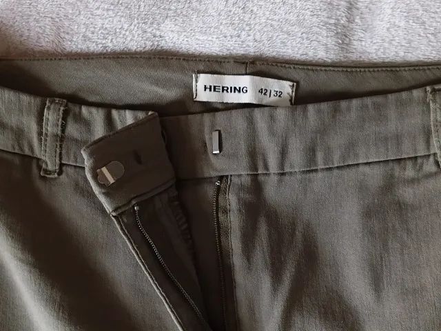 Calça Hering Alfaiataria Feminina Verde - Foto 5