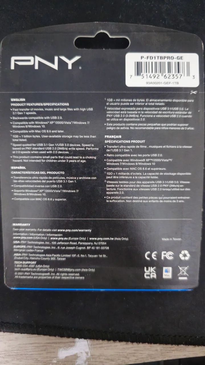 Pendrive PNY 1TB - Foto 2