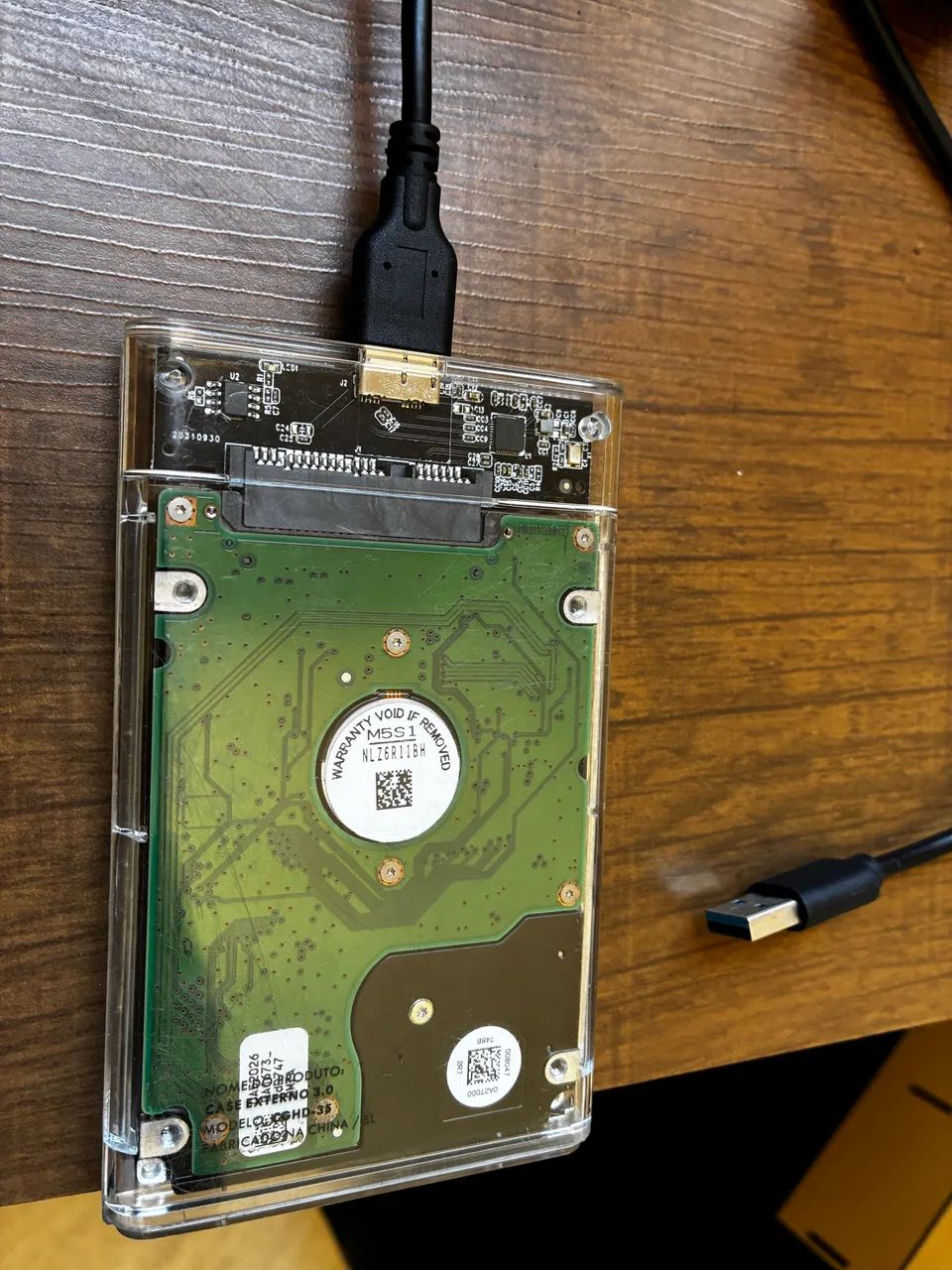 HD 160GB + Case USB 3.0  - Foto 3