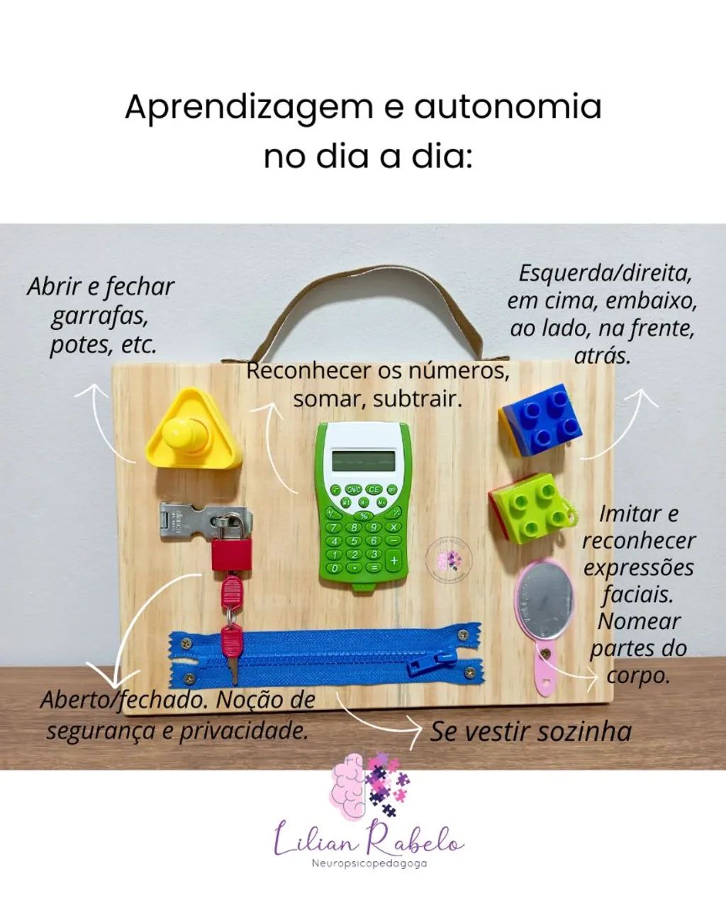 Painel Sensorial Montessori  - Foto 2