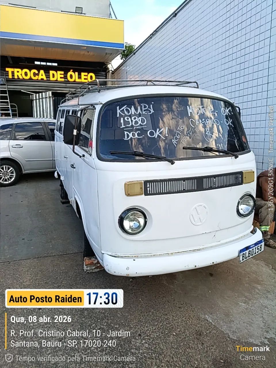 Volkswagen Kombi Furgão 1980