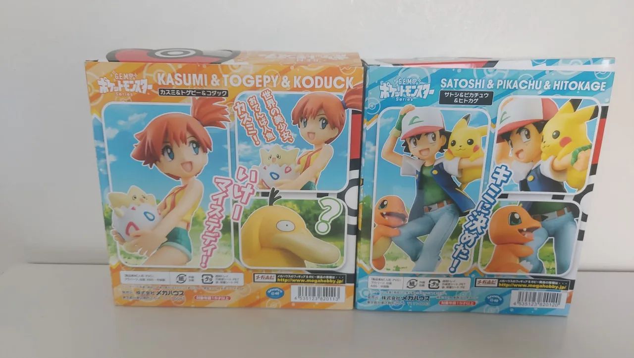 G.E.M. Pokemon Series Misty e Ash Figures Originais  - Foto 2