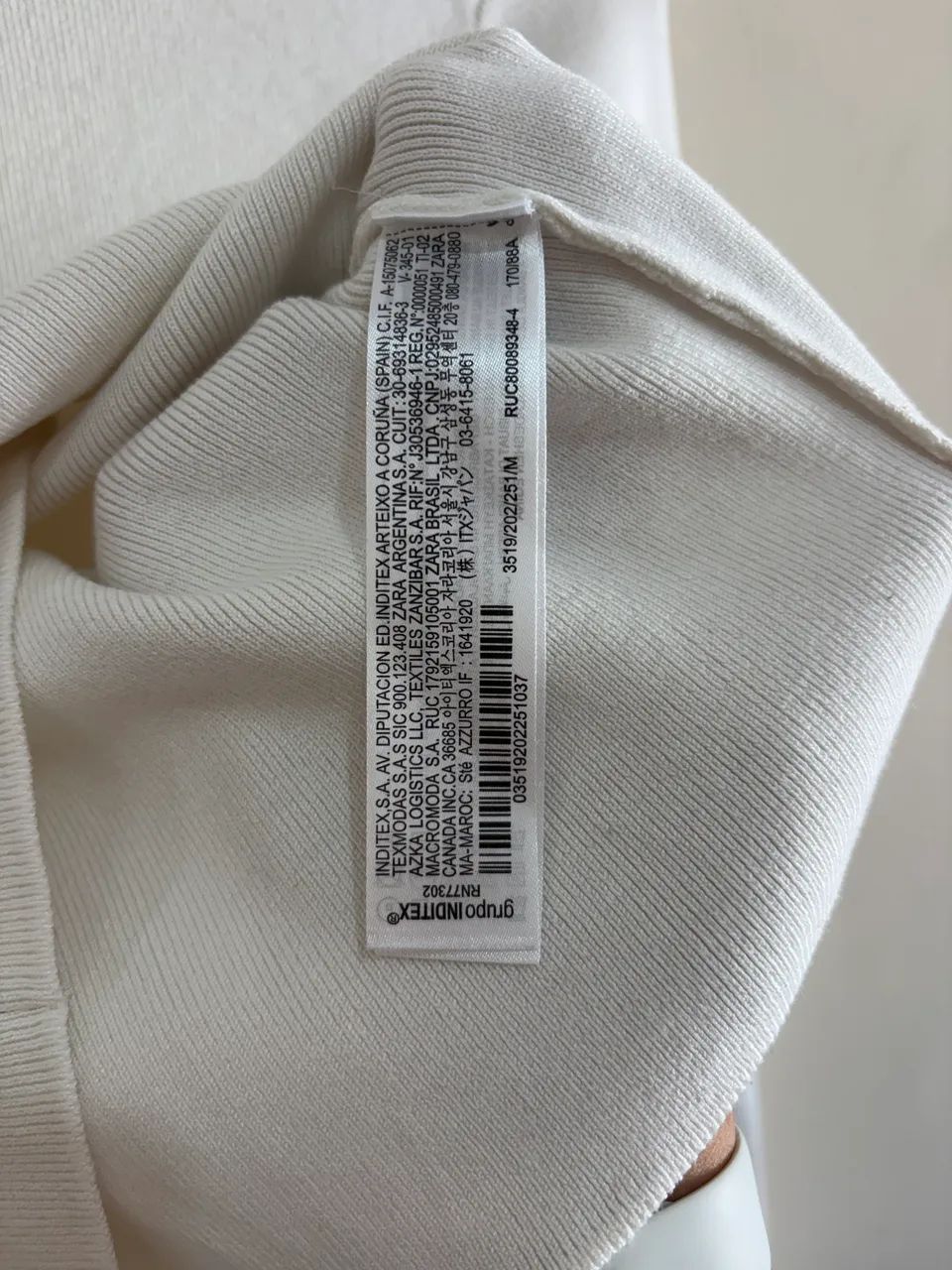 Blusa Manga Longa Zara - Foto 2