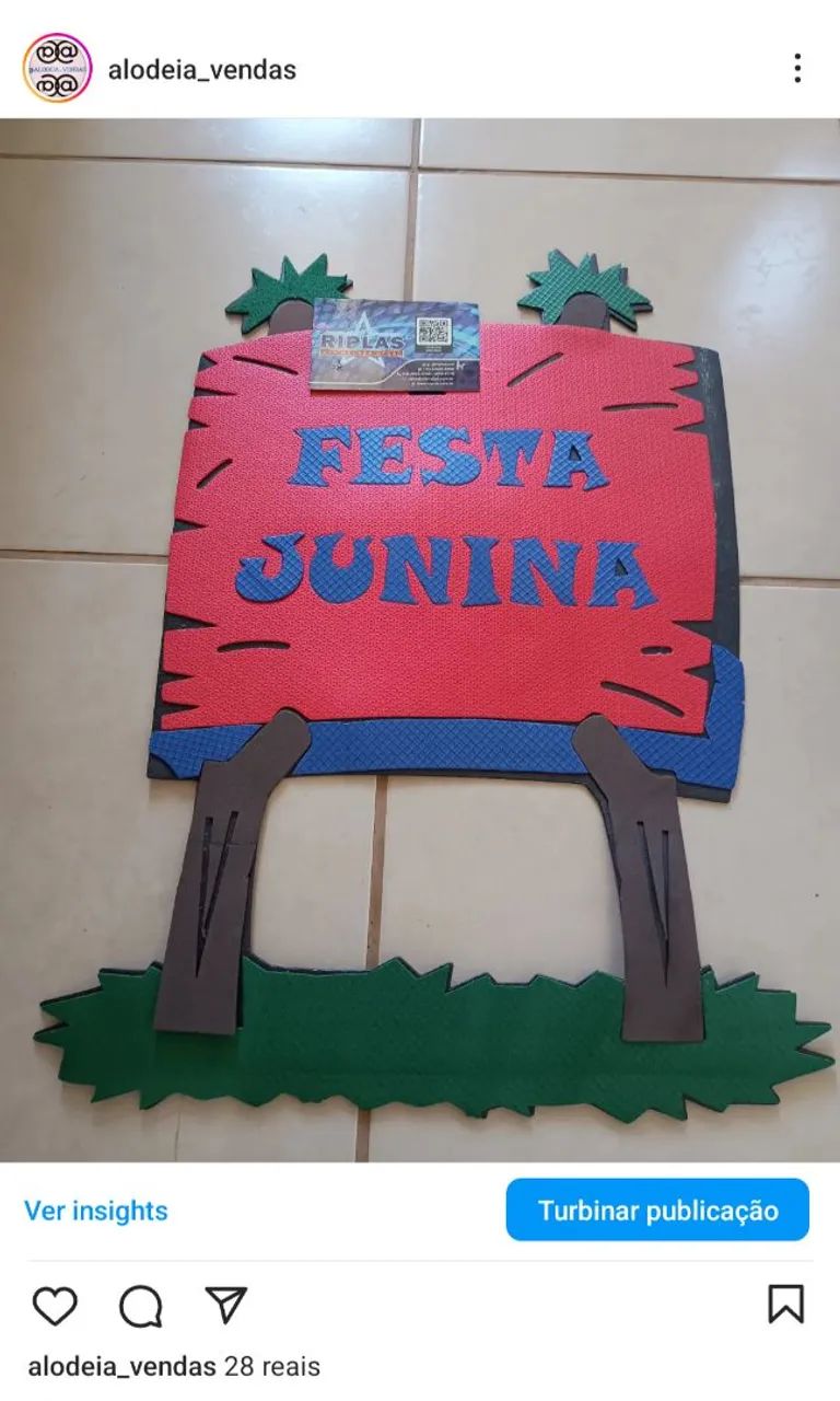 Decoracao festa junina eva - Foto 3