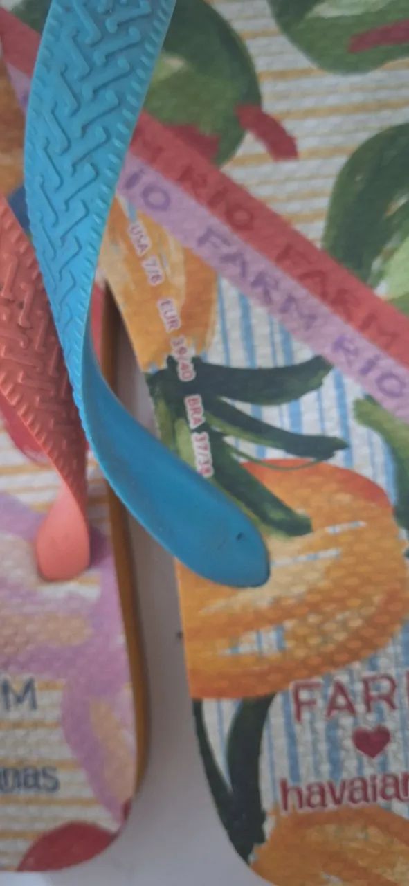 Chinelo farm havaianas  - Foto 2