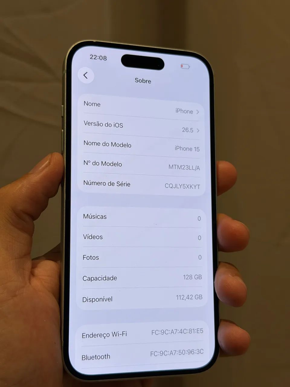 iphone 15 128gb sem detalhes  - Foto 2