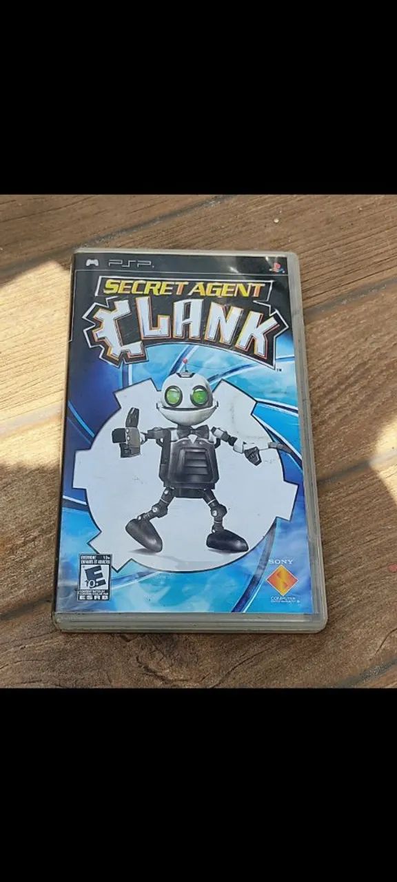 secret agent clank original (psp)<br>50 reais