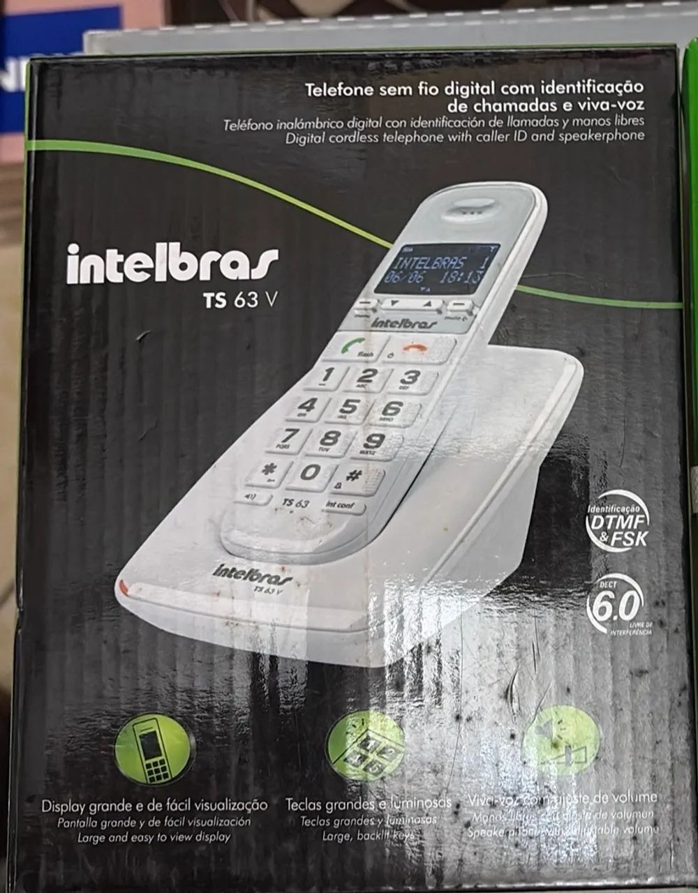 DOIS TELEFONES FIXOS SEM FIO - Foto 3