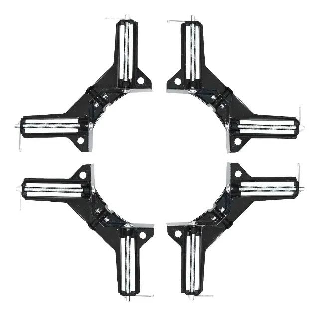 Sargento Grampo Angular Marceneiro 75mm 4 Pçs