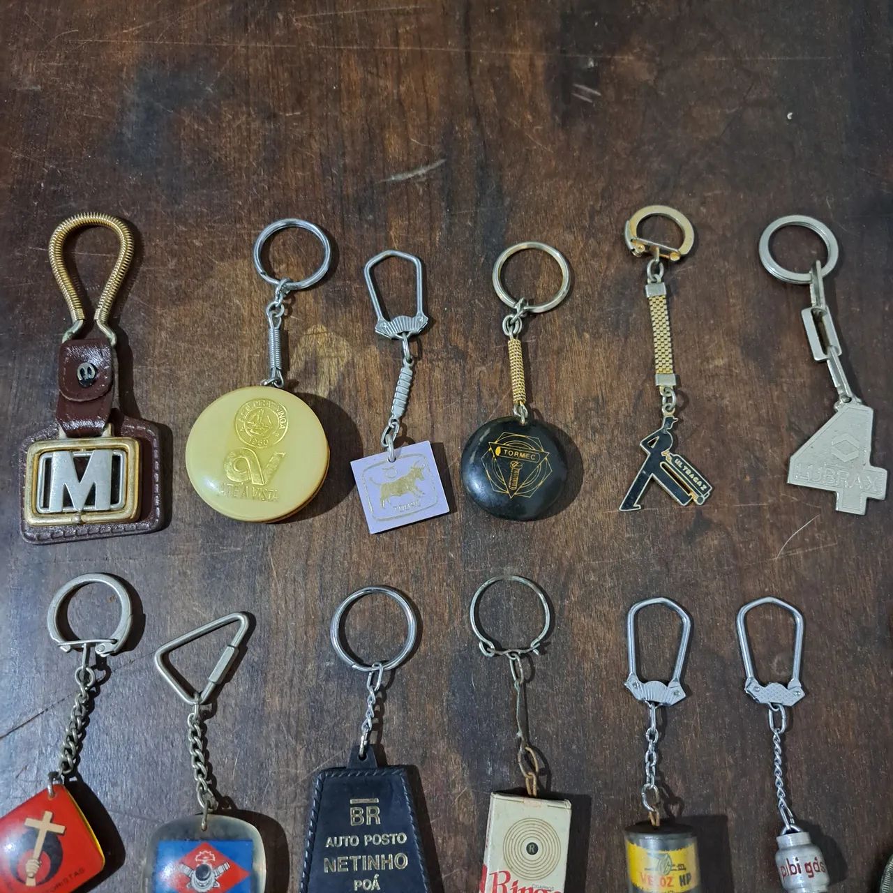 Lote de Chaveiros Antigos | 23 Unidades - Foto 2