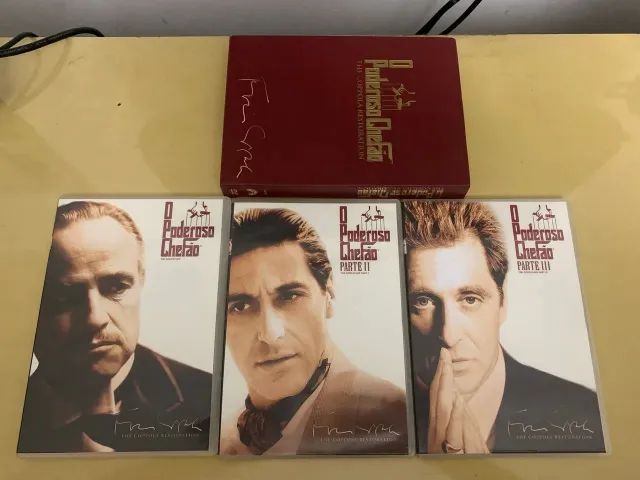 Trilogia Poderoso chefão DVD