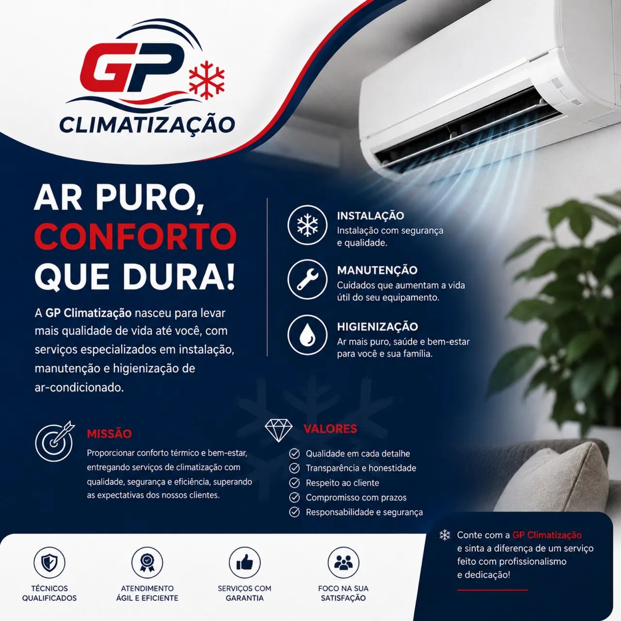 Instalação e Limpeza de ar-condicionado  - Foto 2