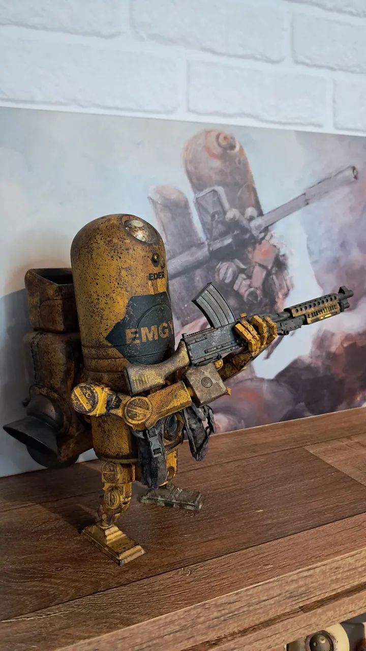 Set 4 Robôs Armstrong Wwrp 1/12 Threea Ashley Wood Raro - Foto 2