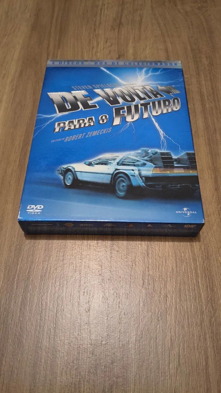 Box DVD - De volta para o Futuro - DVD, Blu-Ray e Vídeo Cassete