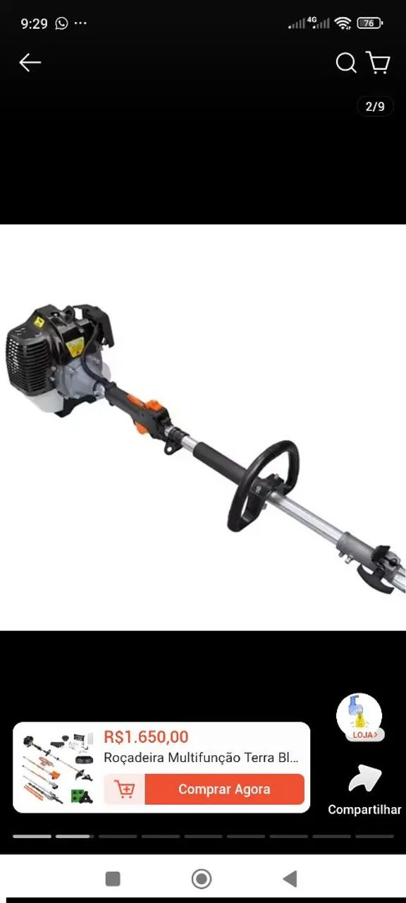 Máquina roçadeira multifunçõ  - Foto 5