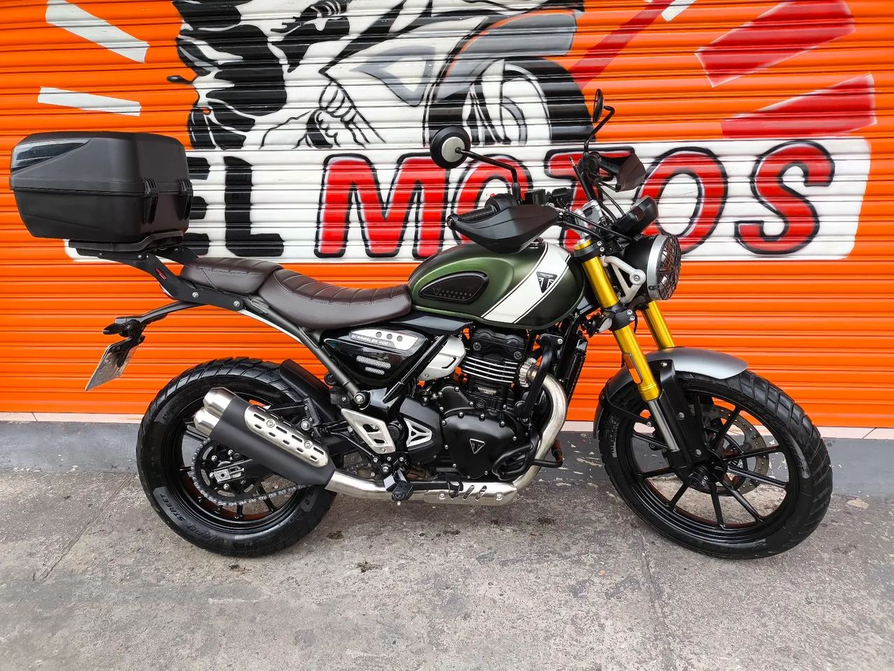 TRIUMPH SCRAMBLER 400X 2025 ABS COM 13 MIL KM 