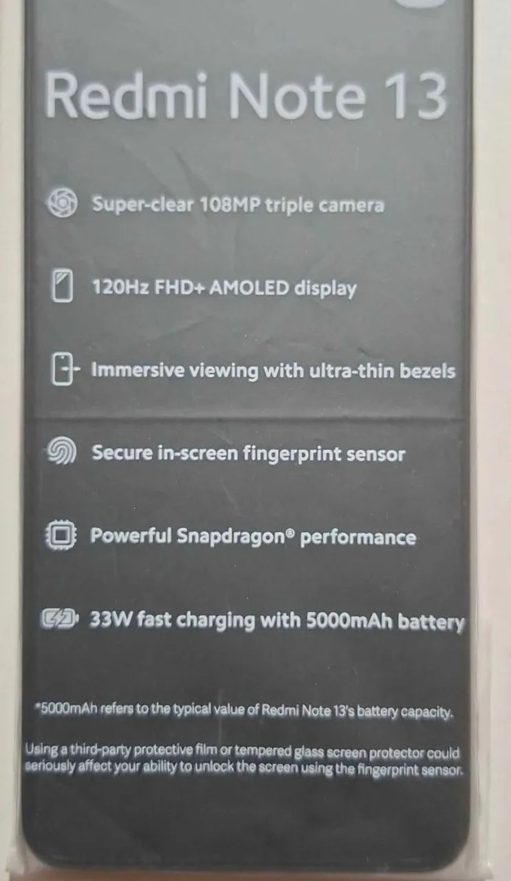 Redmi note 13 5G completo 256gb com caixa e acessórios  - Foto 4