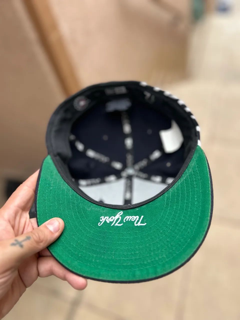 Boné new era yankees azul marinho 