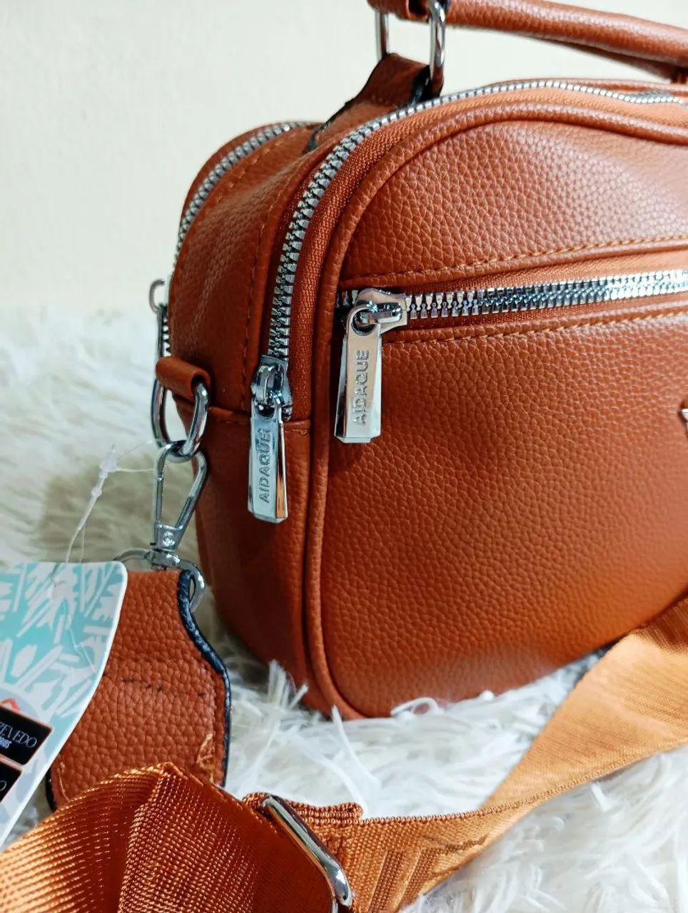 Bolsa Casual Feminina Preta Nova - Foto 5