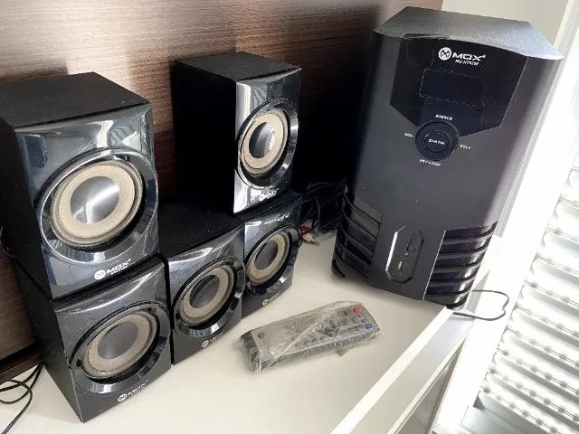 Home Theater 5.1 Completo com DVD Player - Foto 3