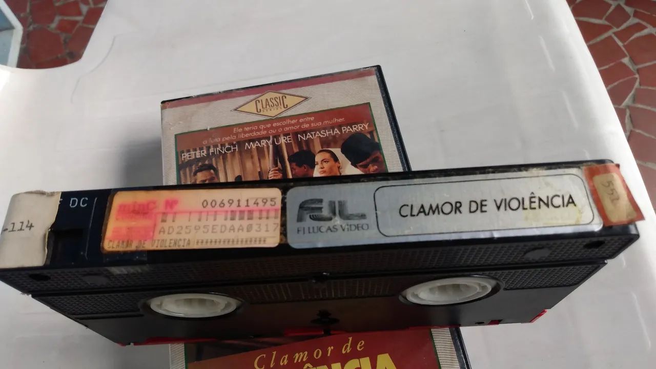 Vhs original clamor de violência  - Foto 4