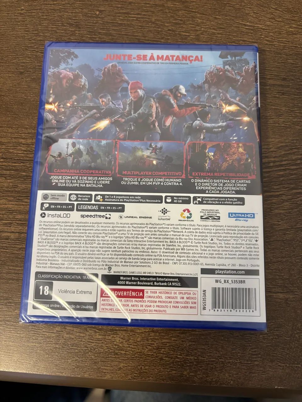 Back 4 Blood PS5 lacrado  - Foto 2