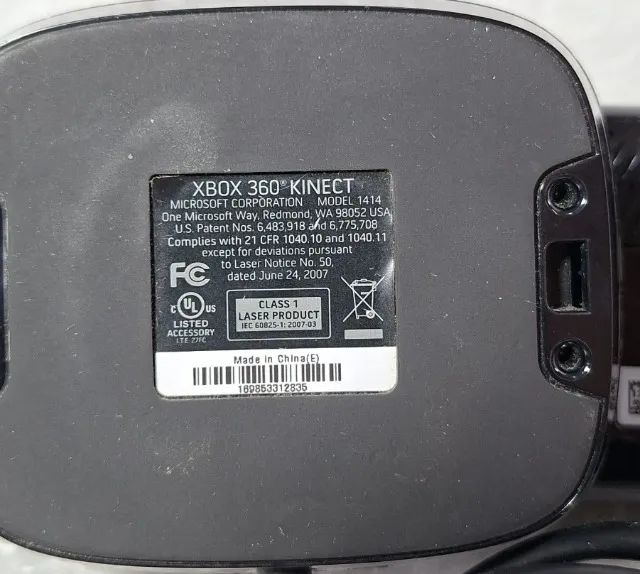 Sensor Kinect Xbox 360 Original Modelo 1414 Microsoft Usado - Foto 4