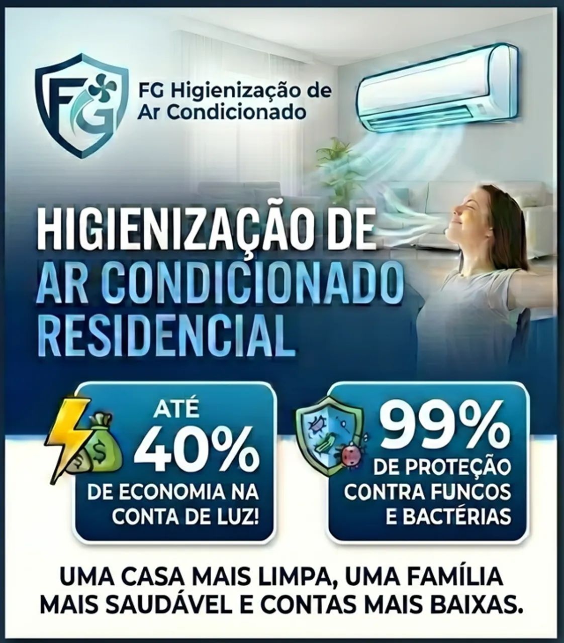 Higieniza ção Ar Condicionado - Foto 2