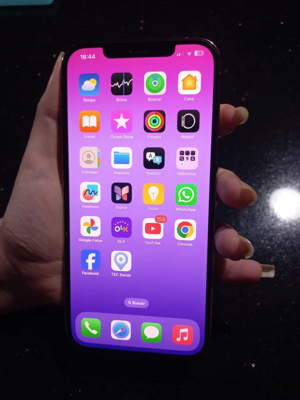 iPhone 12 Pro Max dourado - Foto 3