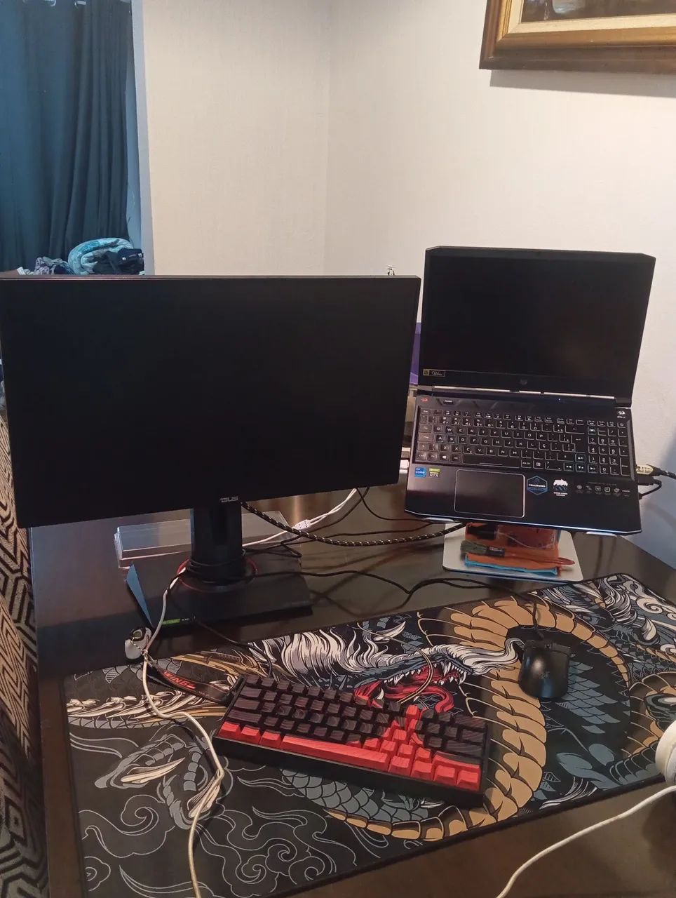 Notebook Gamer + Periféricos 