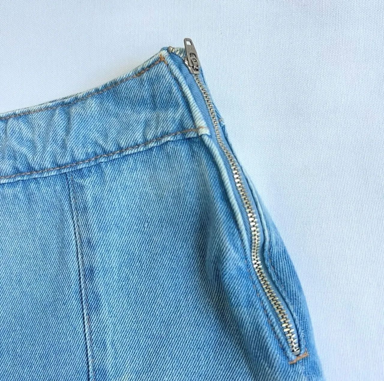 short saia jeans  - Foto 2