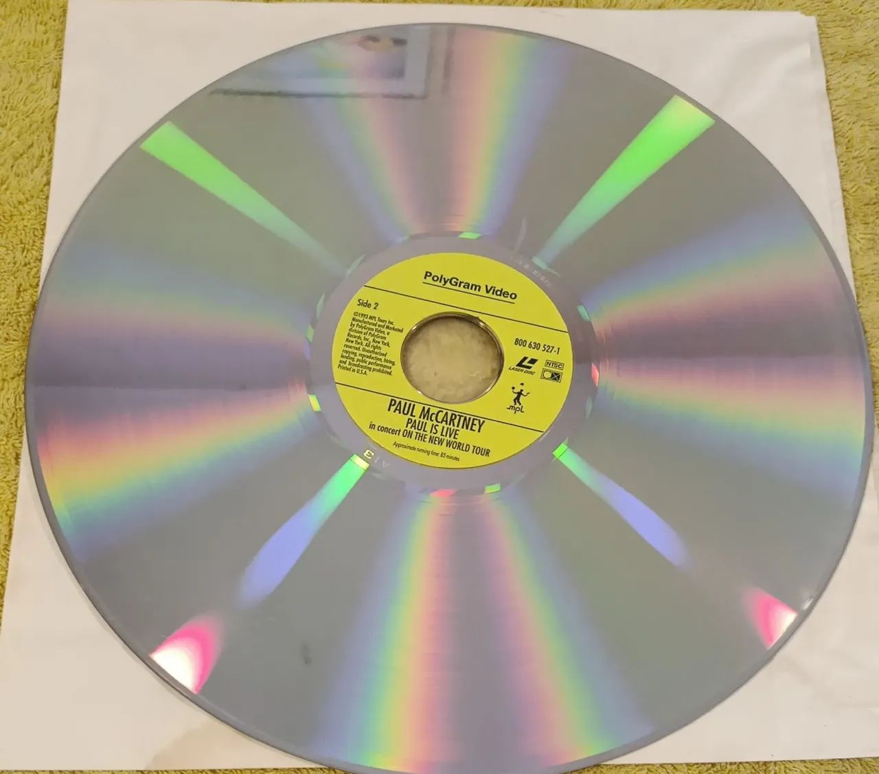 Disco Laser , Paul MacCartney,1993 - Foto 2
