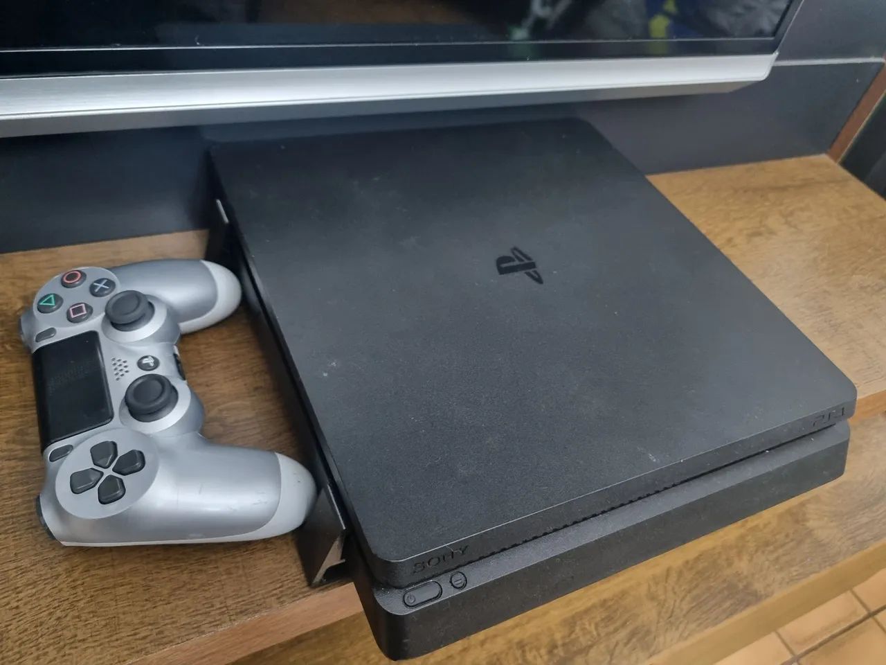 PS4 Slim Desbloqueado 1 Tera - Foto 3