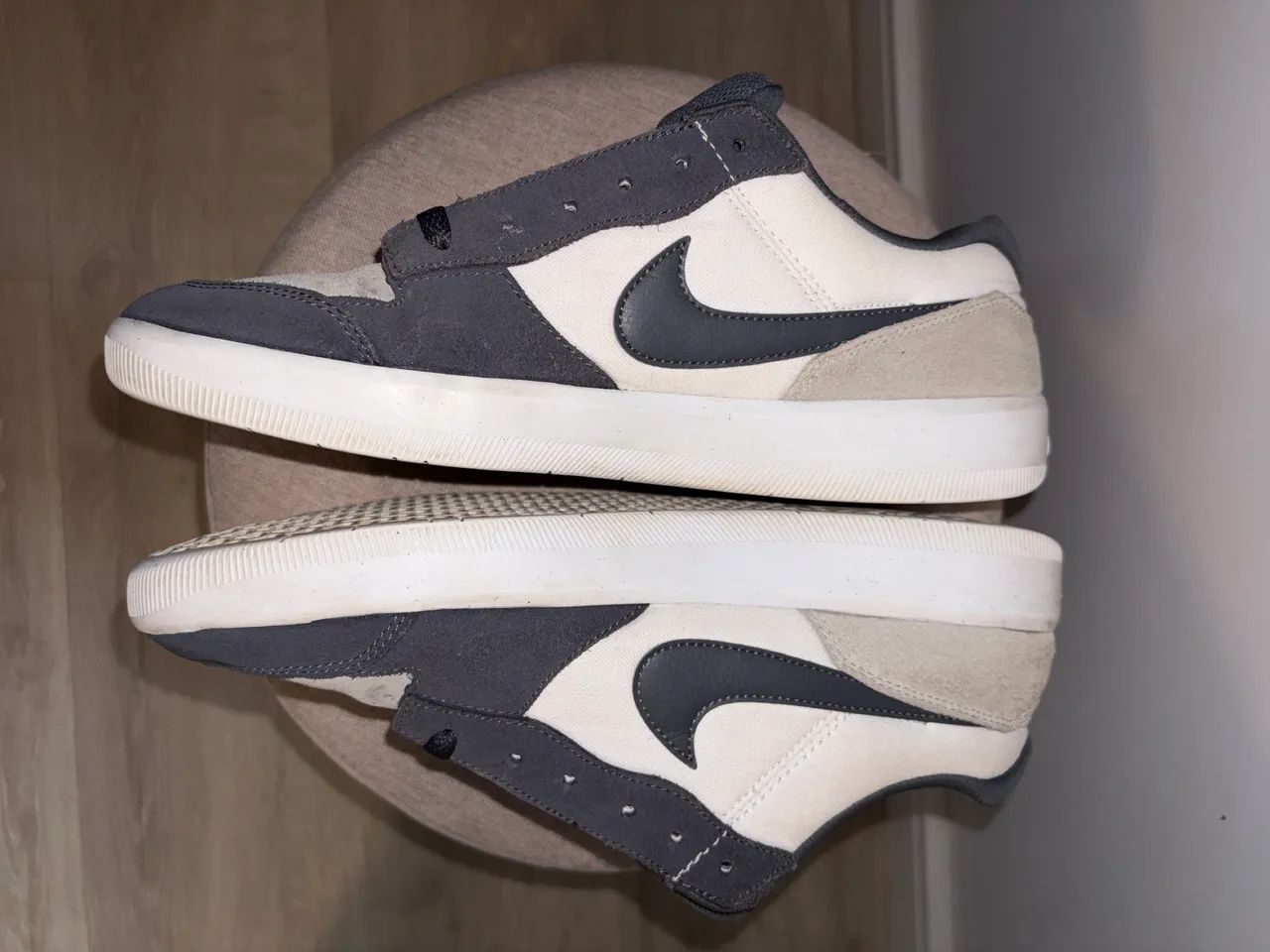 Tenis nike sb 58 dark grey cinza - Foto 2
