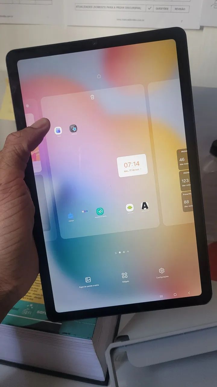 Tab s6 lite 128gb Original com SPen e slot para chip - Foto 3