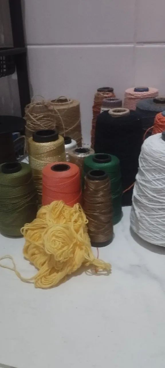 Barbantes de crochê - Foto 3